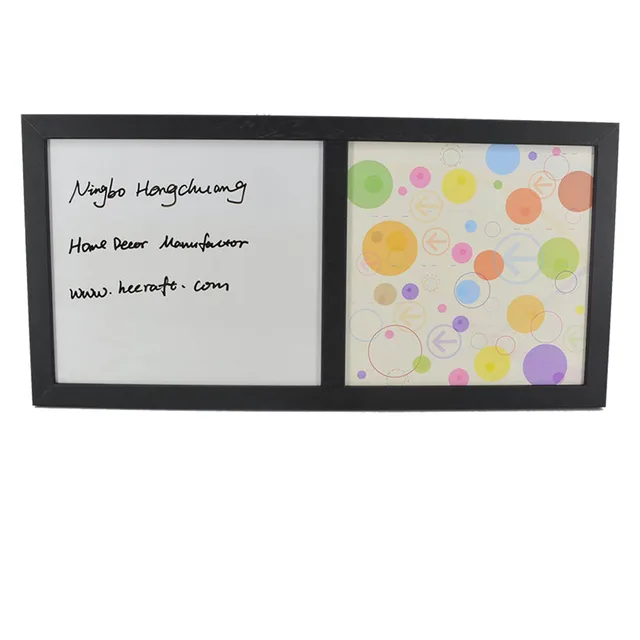 coming fashion promotional gifts mdf framed cork pin board for