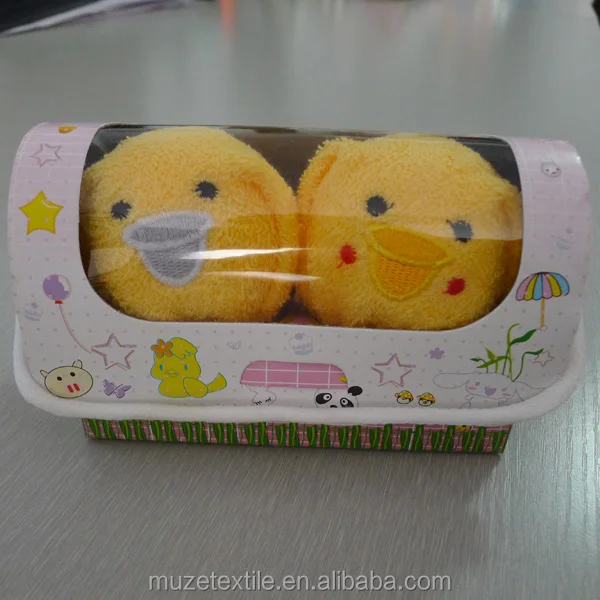 little chicken cake towel for wedding gift and children