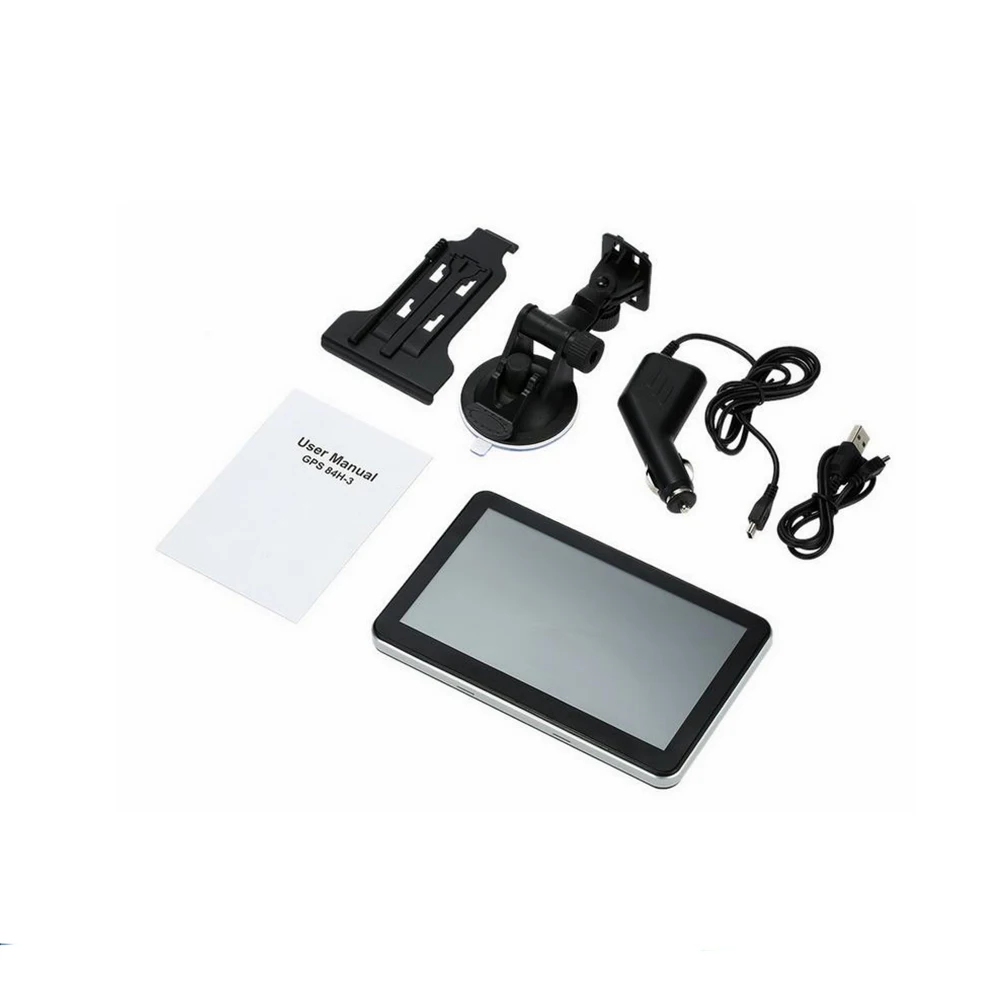 Portable 7 inch mediatek gps navigator windows ce 6.0 car gps navigation system