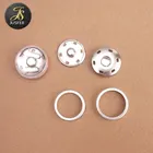 Custom Eco-friendly four parts snap buttons decorative garment press metal snap button