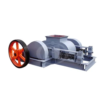 Good Quality River Pebbles Roller Small Mobile Roll Crusher Crushing Plant