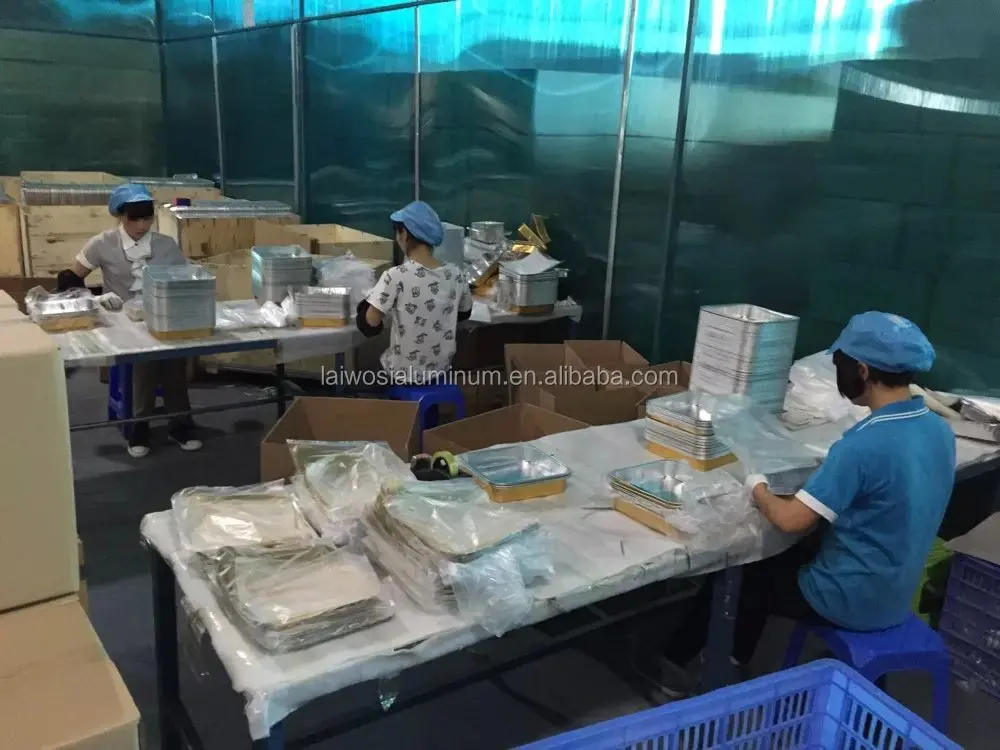 color coated aluminium foil food box
