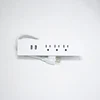 ce approved hang on office table back outlet socket power outlet usb socket