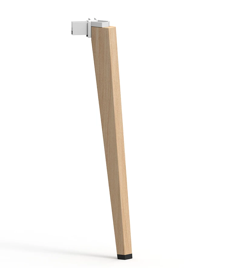 Office Table Frame Desk Legs Wood Grain Underframe Metal For Workstation Square Furniture