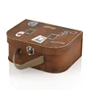 Laptop box with handle collapsible toy box paper cardboard suitcase set