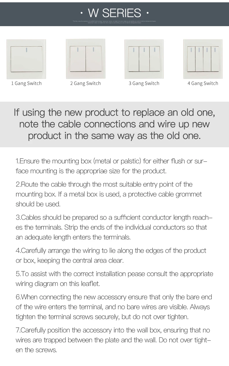 Pakistan Household Electrical Light LED Plastic Switch