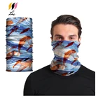 Wholesale Fish Blue Cheap Custom Face Mask Bandana