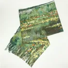 New Product Polyester Digital Printed Scarf Cashmere Scarf Print Your Own Logo