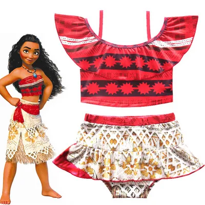 Two-piece Baby Girls Bikini Children Swimwear Girls Bathing Suits Swimming Clothes Kid Moana Vaiana Beachwear 3-10Y
Two-piece Baby Girls Bikini Children Swimwear Girls Bathing Suits Swimming Clothes Kid Moana Vaiana Beachwear 3-10Y