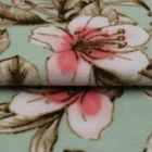 Color and Pattern customized 93% Polyester 7% Spandex Two Side Printed Super Soft Spandex Velvet Fabric Bedding Fabric