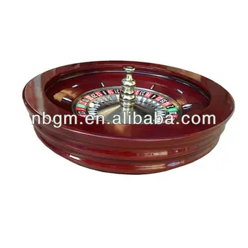 Wood gambling wheel