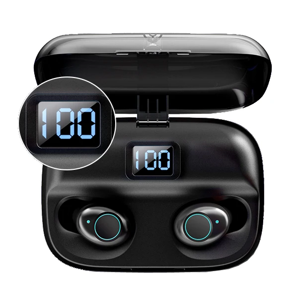 Latest Fashion In-Ear Tws Earbuds Mini Stereo Headphone Sports Wireless Bluetooth Earphone With Charging Case Headset
Latest Fashion In-Ear Tws Earbuds Mini Stereo Headphone Sports Wireless Bluetooth Earphone With Charging Case Headset
