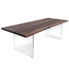 /product-detail/north-american-black-walnut-dining-table-with-acrylic-leg-custom-made-table-60860569696.html