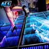 DJ Disco Nightclub LED Lighting RGB colorful stage effect 3D Mirror Dance Floor