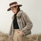 Custom Wholesale high quality New Design Womens natural coat fur Mink