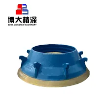 High manganese steel casting Terex jaw crusher wear parts mantle bowl liner