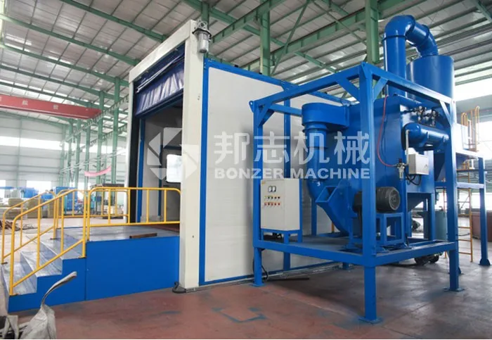 09_Steel_Cleaning_Sand_Blasting_Room/Sandblast_Booth_for_sale