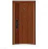 China cheap supplier entrance flush steel french apartment small exterior door