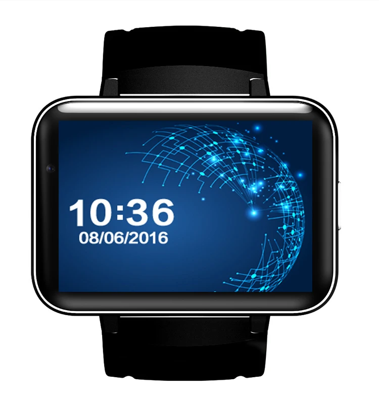 Dual Core touch screen watch mobile phone WiFi GPS smart watch DM98 With GSM/WCDMA 2G /3G SIM Card Slot Camera Android 4.4 Phone - ANKUX Tech Co., Ltd