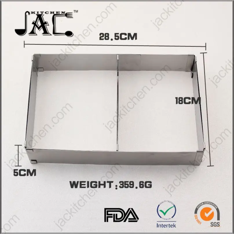 Custom Stainless Steel Bakeware Tools Cake Mold