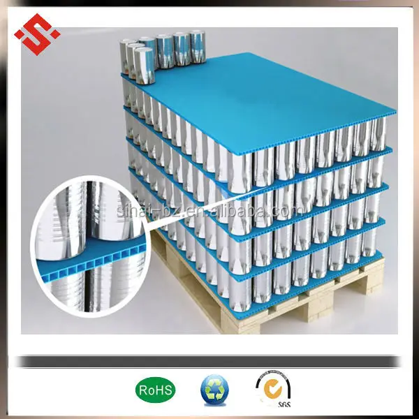 pp plastic layer pad