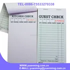 Good looking bond paper duplicate waiter writing book for kitchen and sales