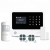 Wireless Touchscreen Control Panel auto dial GSM SMS alert Alarm System