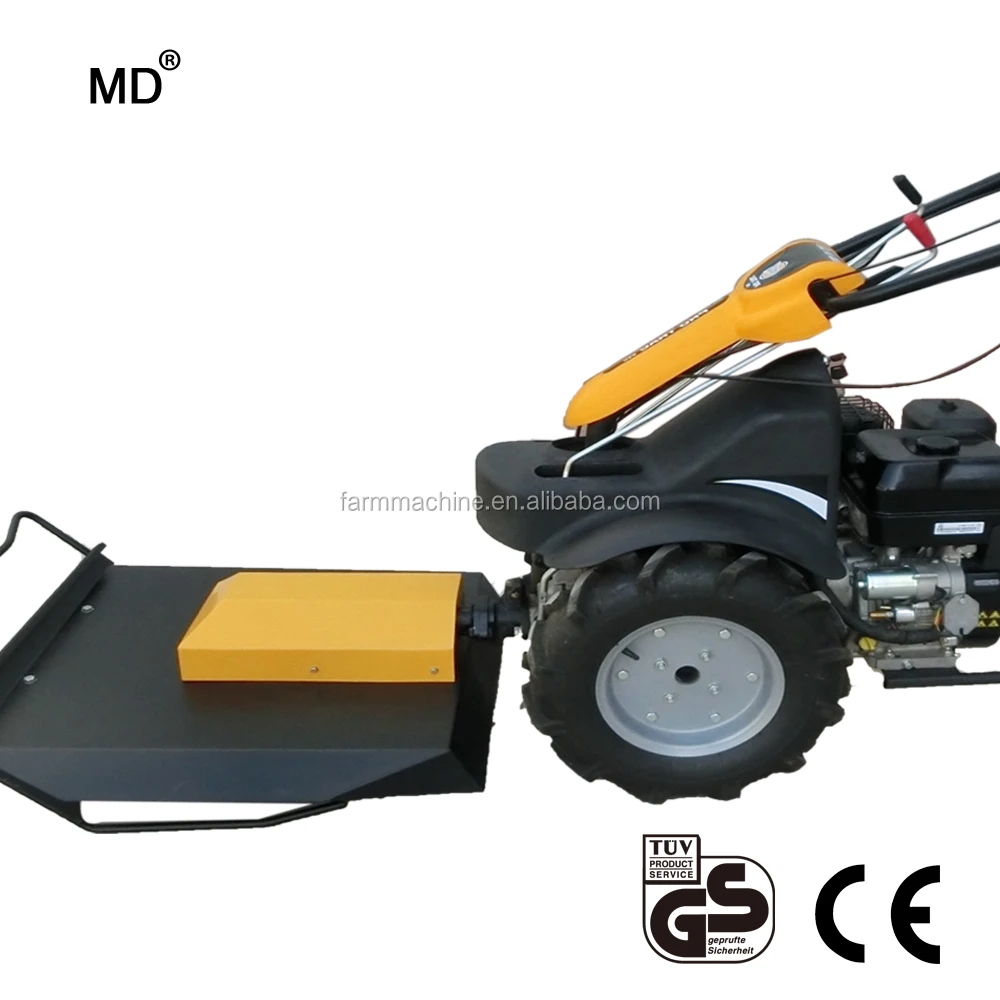 PRO900 6IN1 9.3 HP diesel engine cog belt tractor flail mower brush cutter