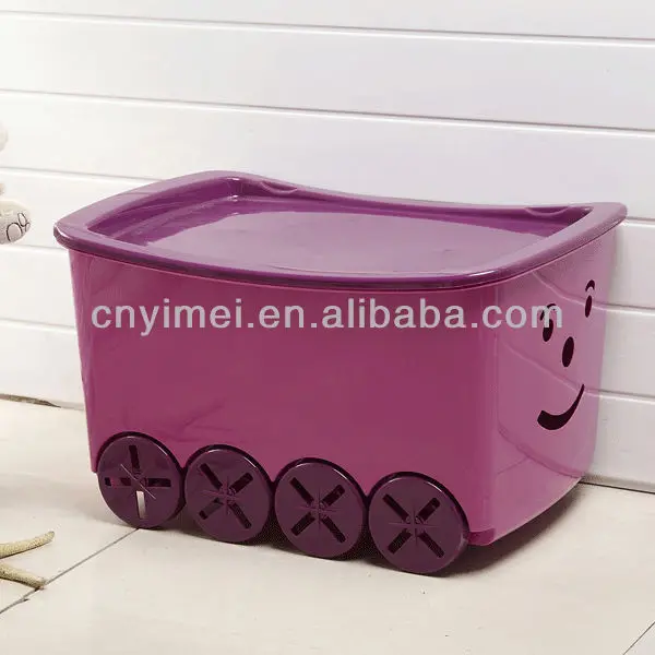 emc 3607 hot wheeled kid toy box plastic storage box with lid