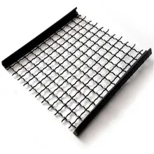 Competitive price of Hooked Mining Screen With Steel Sheet, Quarry screen mesh, Industrial screen mesh for Middle east country