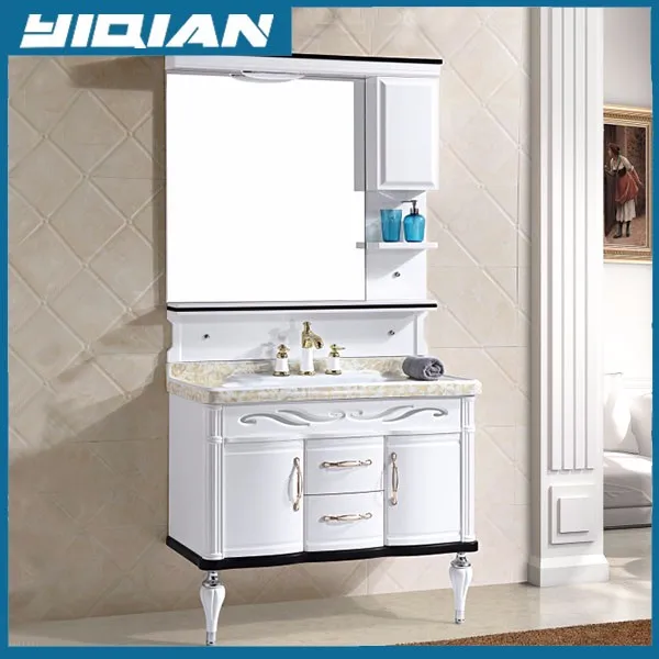 Fashion Waterproof Vanity Tall Thin Bathroom Mirro Cabinet With
