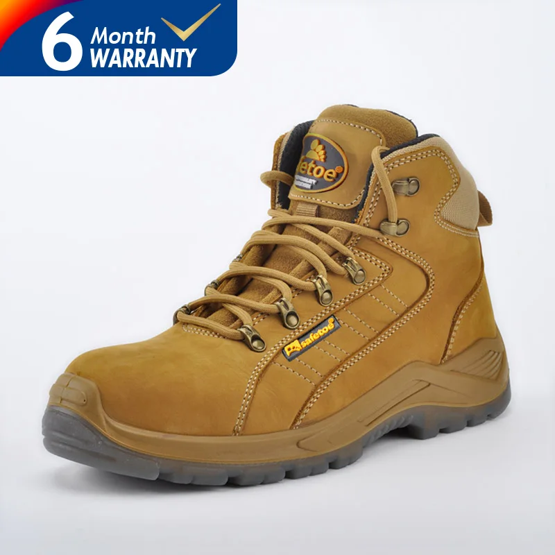 Full Nubuck Safety Boots Safety Shoes 