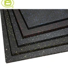 100% recycled rubber material practical gym floor mats