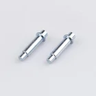 Dongguan supplier zinc coated solid shoulder rivet with washer