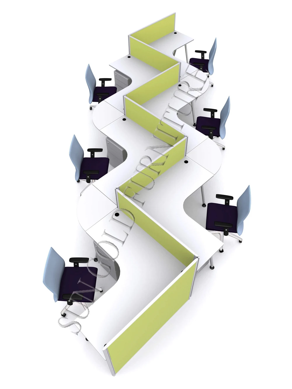 to cubicles assemble how Dividers Room & Made Screens Workstation Modern Custom