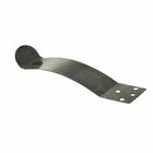 Custom Stainless steel electrical contacts flat leaf spring