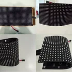 Hot selling P4 indoor LED video screen/LED video wall/soft curtain flexible led module