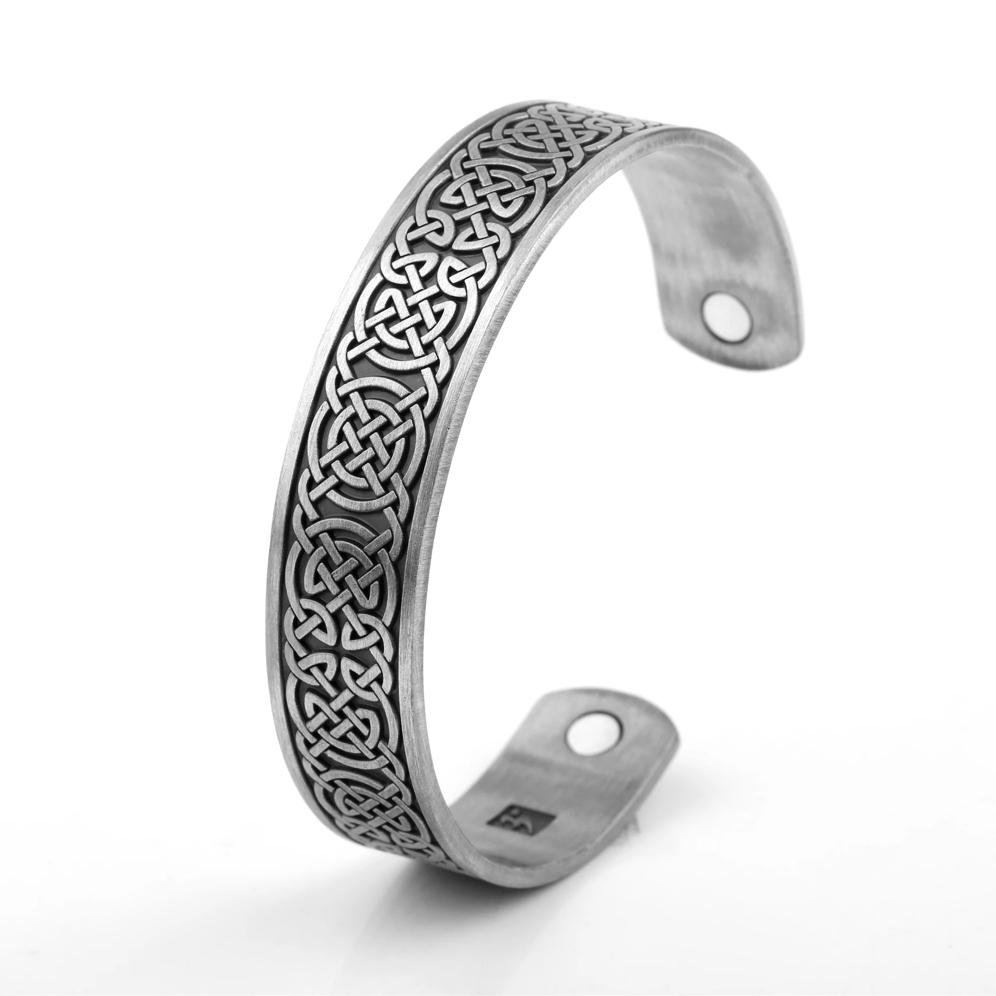 Irish Knot Keep Health And Fit Magnetic Bangle For Men and Women Cuff Bracelet, Antique silver
Irish Knot Keep Health And Fit Magnetic Bangle For Men and Women Cuff Bracelet, Antique silver
