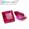 Wholesale Faceted Cut Synthetic Rough Rubies Corundum Gemstones For Sale