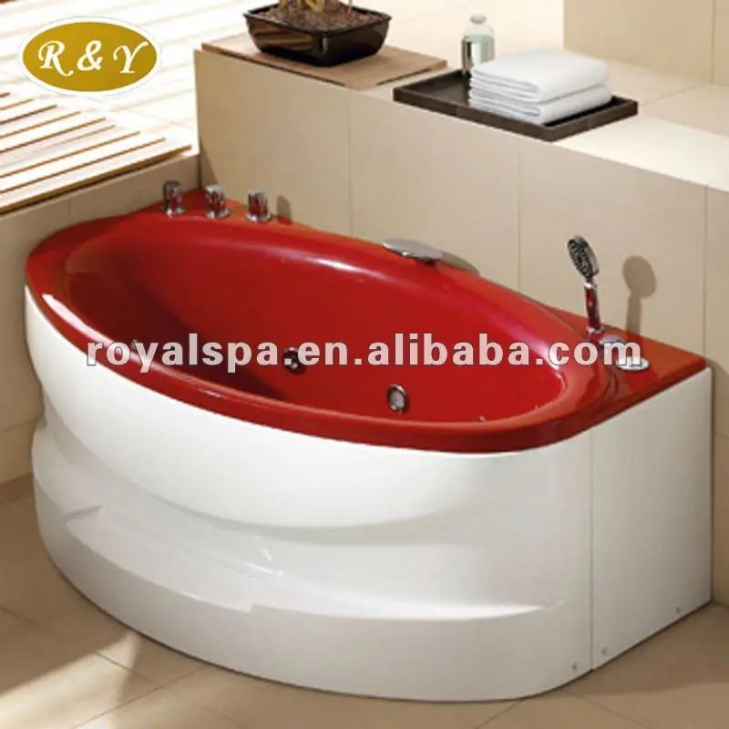 2012 nouveau design acrylique corian baignoire