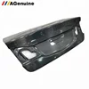 AGENUINE High polished real carbon fiber back boot bonnet rear trunk lid for Honda Civic FD2 Type-R