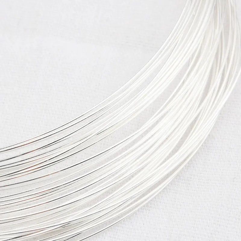 

Gram 925 Sterling Silver Wire Metal Thread Silver String Silver Line for Jewelry Necklace Bracelet Earring Making, Sterling silver wire by gram