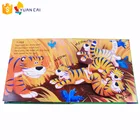 Hollowing Cover Board Kids Music Pocket Pop up Book Printing