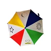 Hot Selling Cheap Promotional Children Umbrella Gift DIY Umbrella For Kids Pass EU Standard
