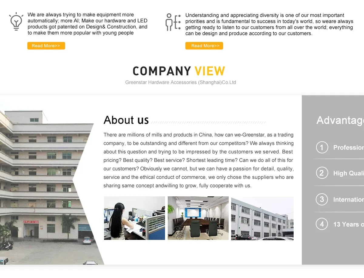 Greenstar Hardware Accessories Shanghai Co Ltd Metal Parts