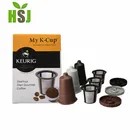 Golden tone Reusable Coffee Filter, Small, Colorful k cup filter sets