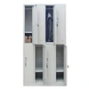 Two tiers 8 door steel locker