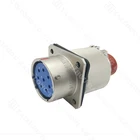 metal waterproof 8 pin aviation plug and socket
