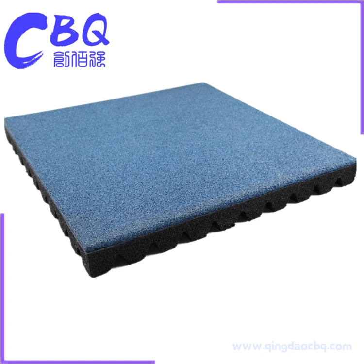 Outdoor Driveways 1 Inch Thick Anti Slip Rubber Mat Playground