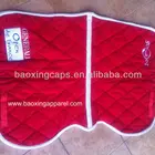 custom embroidery logo horse pads saddles